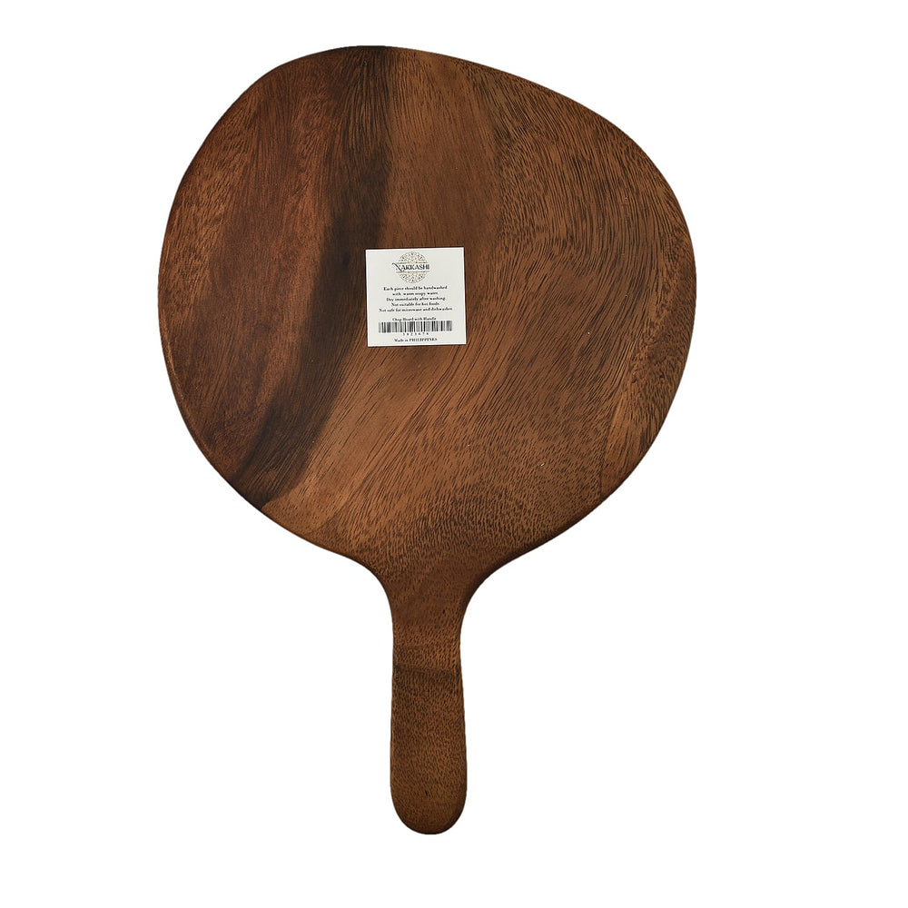 Handmade Wood Chop Board with Handle (Size 41x28x2 cm)