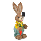 Cute Decorative Bunny (Size 35cm) - Brown - Green