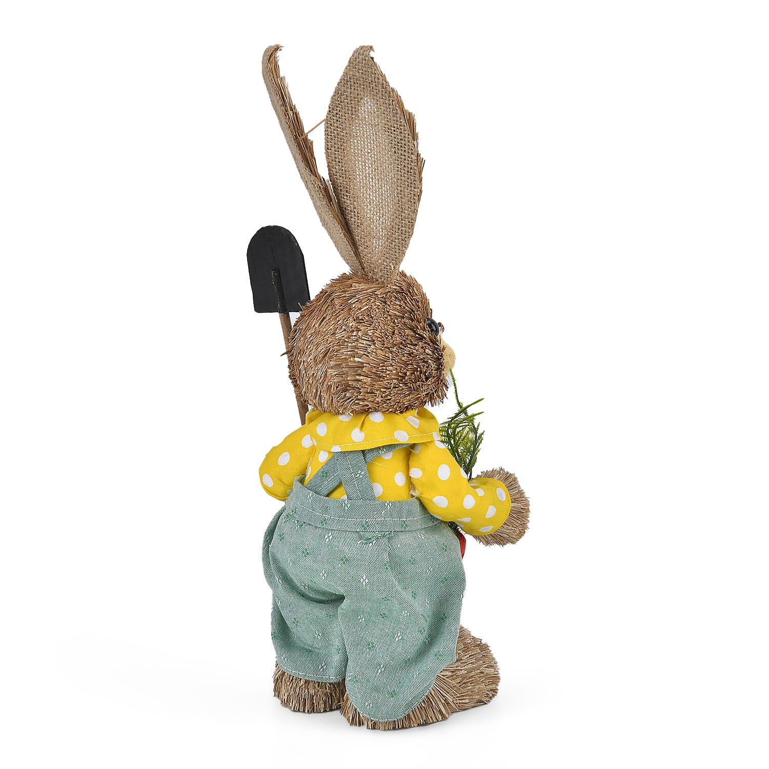 Cute Decorative Bunny (Size 35cm) - Brown - Green