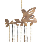 Handmade Iron Fairy Wind Chime (51 cm) - Golden
