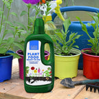 Happy Garden 7 Day Liquid Plant Food  - (1L Ready to Use) - Promotes Healthy Growth and Robust Blooms - Blend Of Nutrients. Nitrogen, Potassium, Phosphorus, Magnesium, Fertiliser