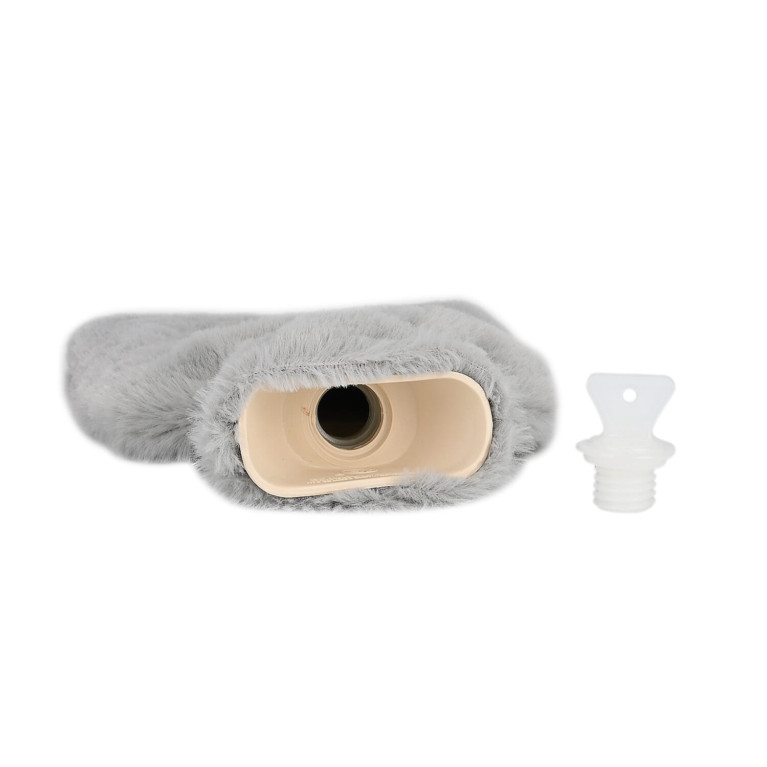 1000ML Hot Water Bottle with Socks - Grey