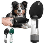 Healthy Hounds- Portable Dog Water Bottle for Travel (600ml) - Black