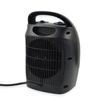 Set of 2 Portable Electric Small Heater - Black