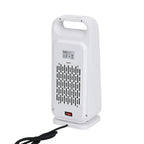 Portable Electric Ceramic Heater-  Bladeless Design With LED Touch Screen & Remote Contol- provides fast and uniform heating- White