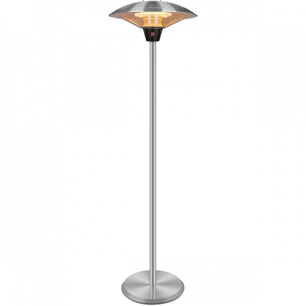 Closeout Deal - Electric Patio Heater (H 205 cm) - Silver