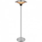 Closeout Deal - Electric Patio Heater (H 205 cm) - Silver