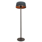 Maze - Lyra Freestanding Electric Patio Heater - Charcoal