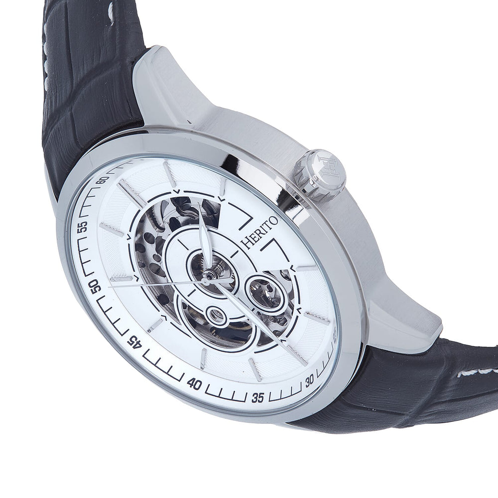Heritor Automatic Mens Watch in Stainless Steel
