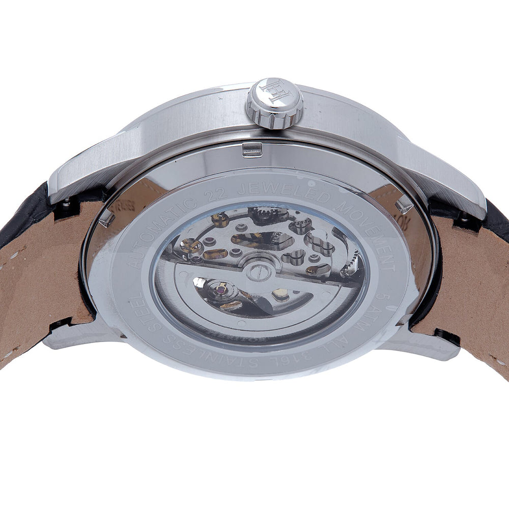 Heritor Automatic Mens Watch in Stainless Steel