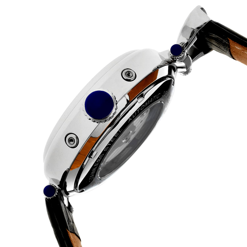 Heritor Digital Mens Watch in Stainless Steel