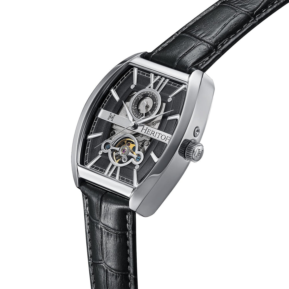 Heritor Automatic Mens Watch in Stainless Steel
