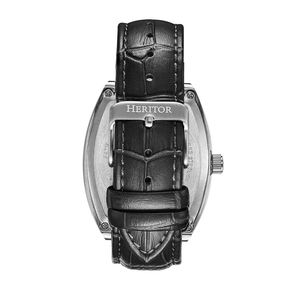 Heritor Automatic Mens Watch in Stainless Steel