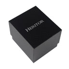 Ryder Collection Heritor Automatic Movement 5 ATM Water Resistant Watch with Black Genuine Leather Strap