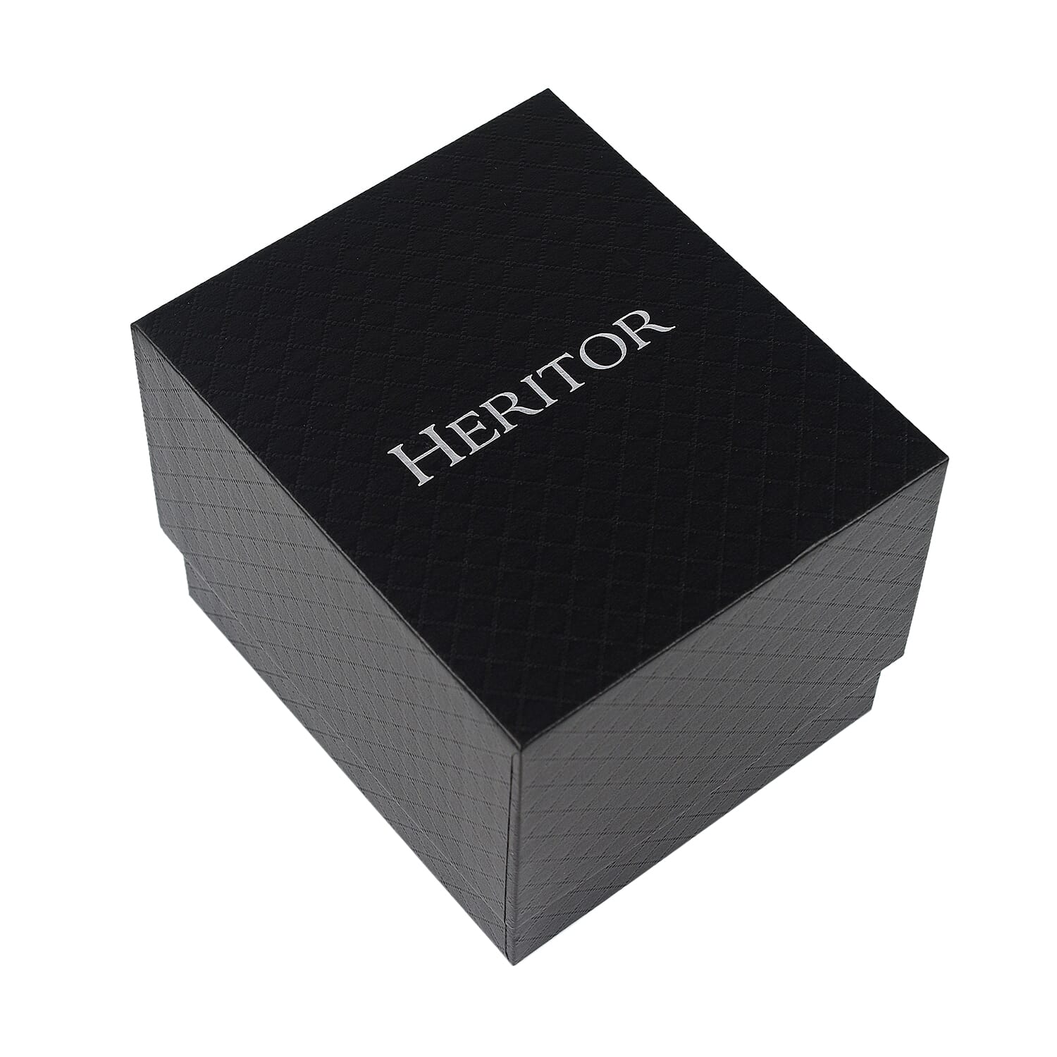 Ryder Collection Heritor Automatic Movement 5 ATM Water Resistant Watch with Black Genuine Leather Strap
