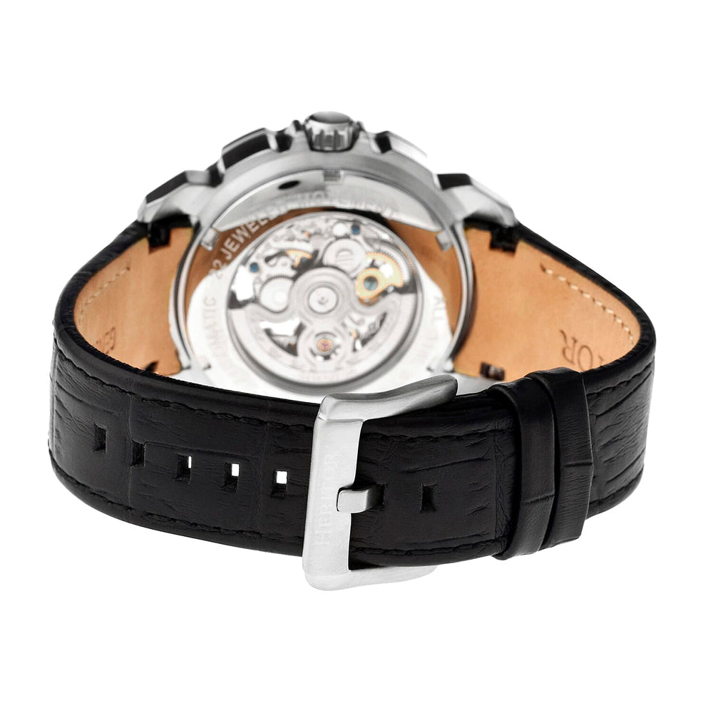 Automatic Mens Watch in Leather