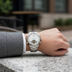 Heritor Automatic Mens Watch in Stainless Steel