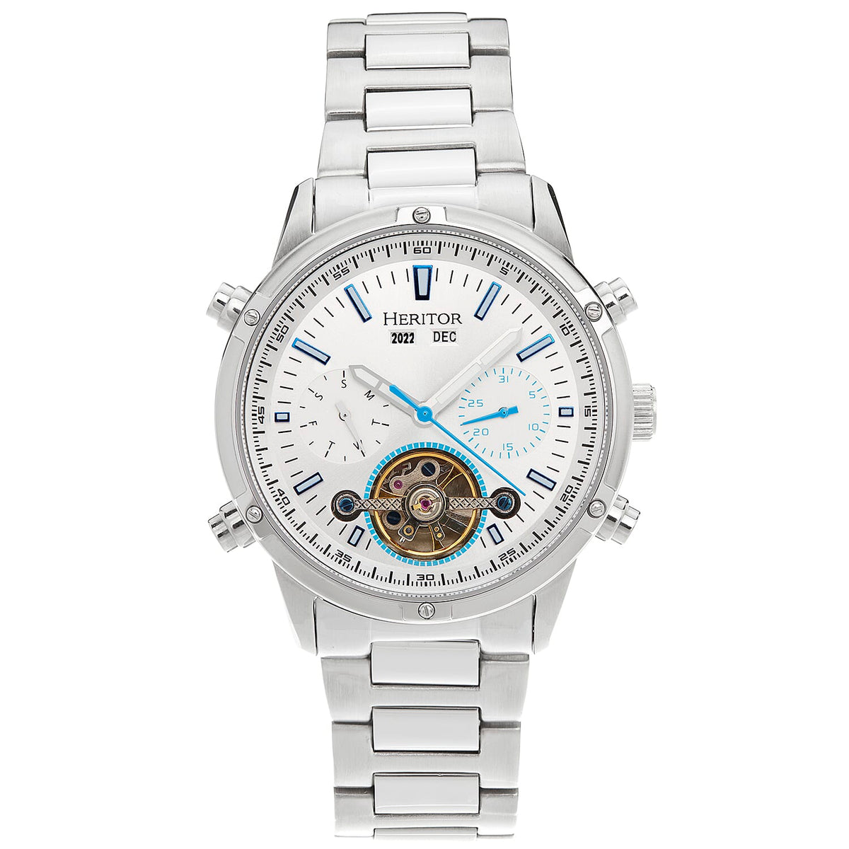 Heritor Automatic Watch Stainless Steel