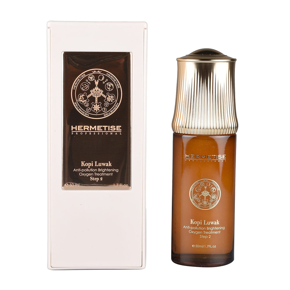 Hermetise- Kopi Luwak Anti-Aging Oxygen Brightening Protective Serum - 50ml