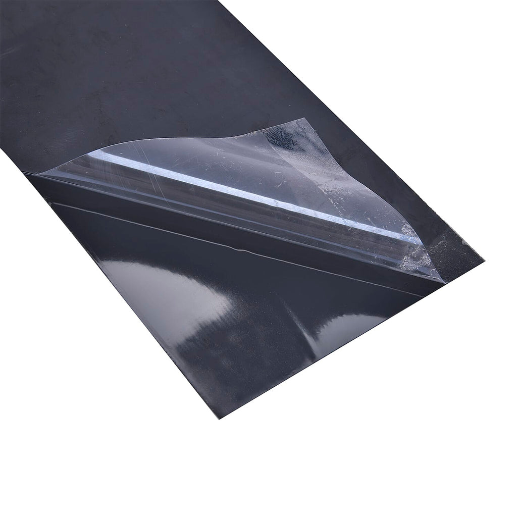 Set of 2 Heavy-Duty Flex Tape Rolls - Black - Transparent