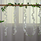 White LED Flower String Lights - 20 Warm White LEDs, 300mAh Rechargeable Battery (included) - 180cm