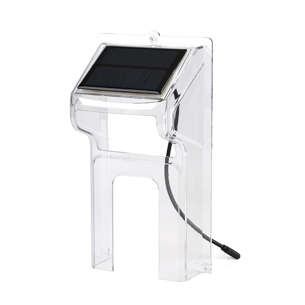 Solar-Powered Transparent Rain Cover - Weatherproof Protective Enclosure