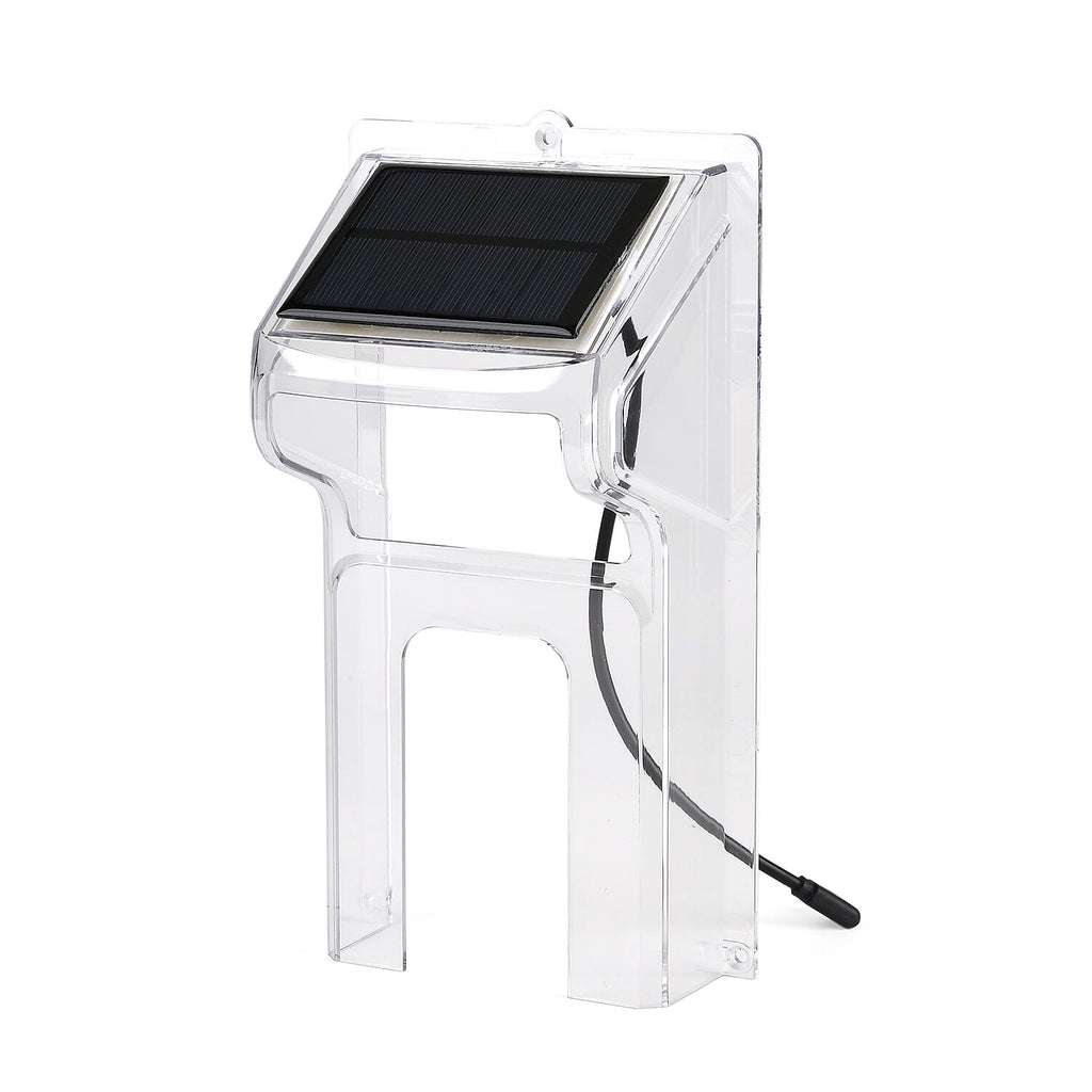 Solar-Powered Transparent Rain Cover - Weatherproof Protective Enclosure