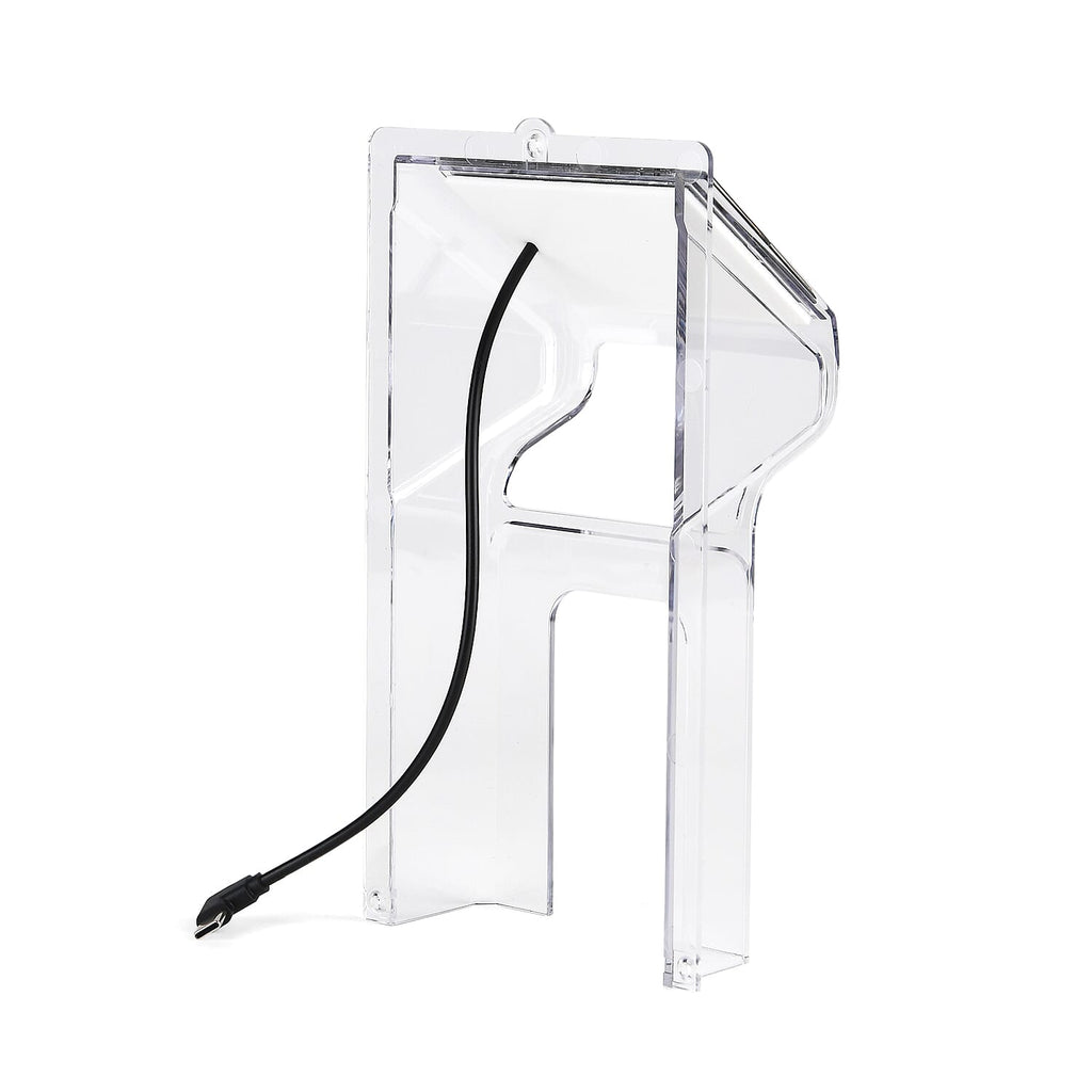 Solar-Powered Transparent Rain Cover - Weatherproof Protective Enclosure