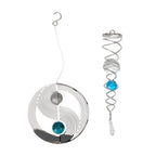 Hanging Magic Kinetic Sculpture Eight Diagrams Wind Spinner -  Multicolor