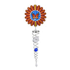 Hanging Magic Kinetic Sculpture Butterfly Wind Spinner - Multicolor