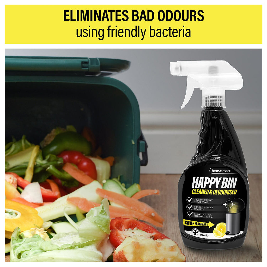 Home Smart Happy Bin Cleaner-Deodoriser - 500ml