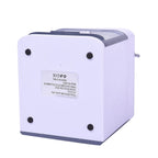3 -In -1 Portable Air Cooler, Humidifier and Purifier with Colour Changing LED and USB Cable - White-Grey