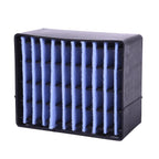 3 -In -1 Portable Air Cooler, Humidifier and Purifier with Colour Changing LED and USB Cable - White-Grey