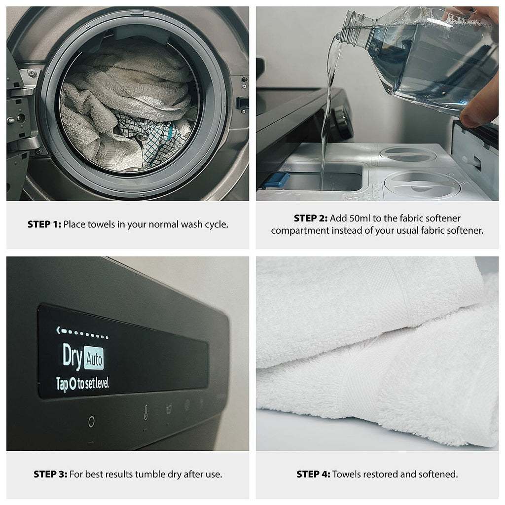 Home Smart Towel Reviver 1L - Spray Nozzle Included - White