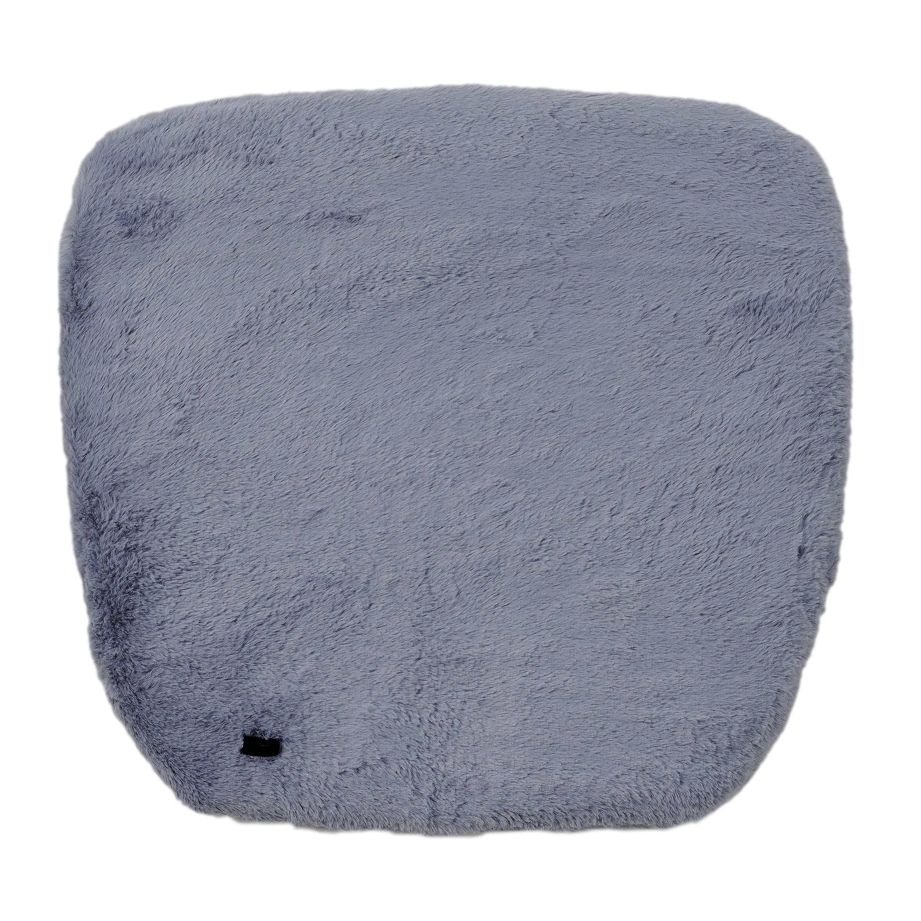 Sherpa Lined Heat Cushion with Gel Honeycomb Filling - USB Cable (Size 48x45 Cm)