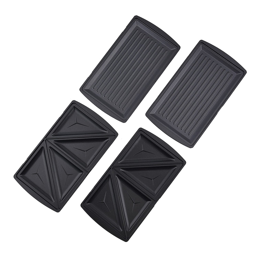 3 in 1 Non-Stick Grill, Toastie and Waffle Maker - 750W.