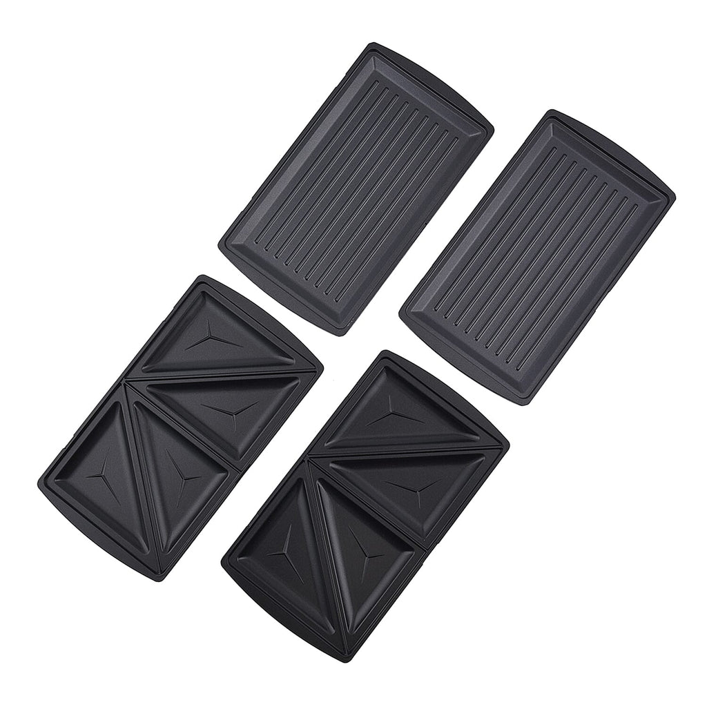 3 in 1 Non-Stick Grill, Toastie and Waffle Maker - 750W.