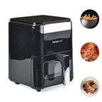 LIQUIDATION DEAL - Homesmart 3.5L Digital Air Fryer - Crisp, Roast, Bake - With Less Oil - 10 Menu Options- Black & Gold