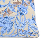 Homesmart 3-Piece Printed Duvet Set with Pillow Covers & Storage Bag (Size King) - Yellow & Blue