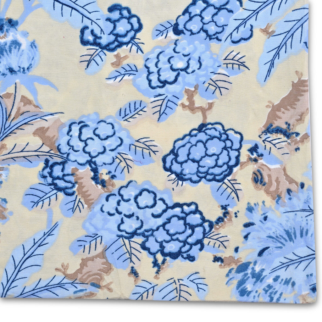 Homesmart 3-Piece Printed Duvet Set with Pillow Covers & Storage Bag (Size King) - Yellow & Blue
