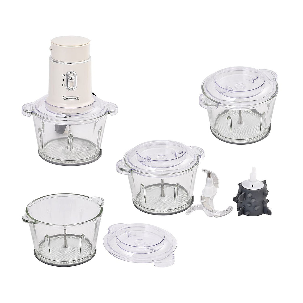 ULTRACHOPPER - 4 in 1 Multi-Function Chopper, Mincer, Blender, Peeler, Grinder. 2 Speed. Easy Prep, Easy Clean.
