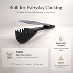 8-in-1 Multifunctional Kitchen Utensil - Grey & Black