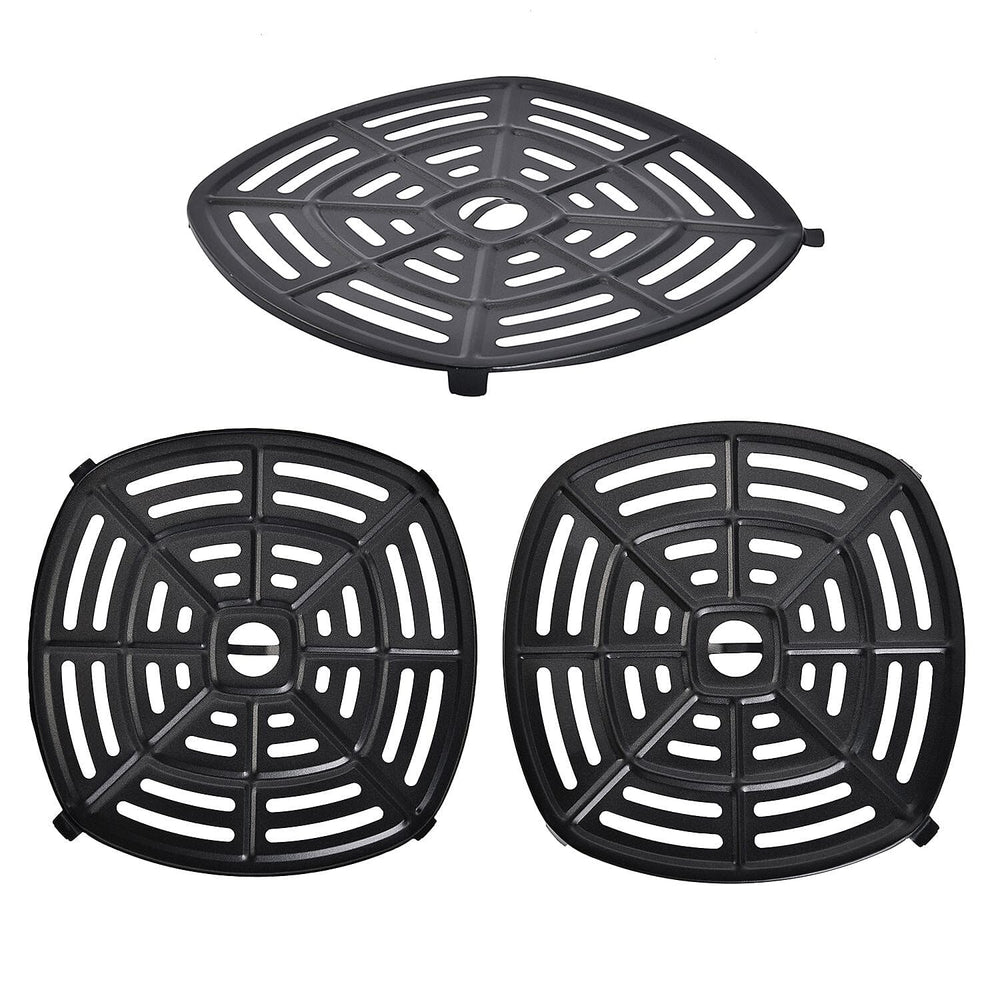 Digital Air Fryer, Air Fry, Roast, Reheat - Uses little to no oil, 8L, 10 Presets, (Size 30x26x25 cm) - Black (1400wts)