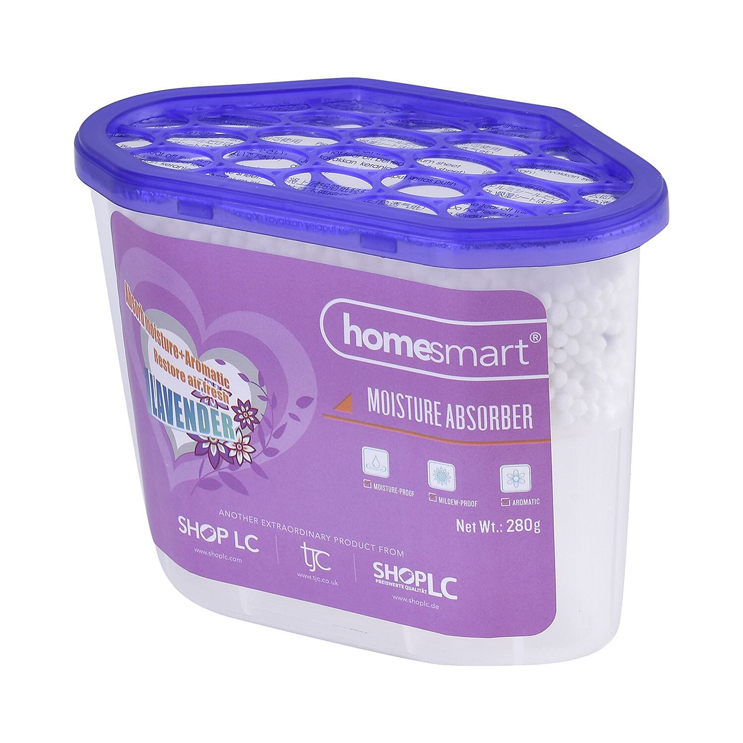 Set of 10 Lavender Fragranced Dehumidifiers - Prevent Mould Growth And Mildew - Absorbs Moisture