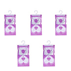 Set of 5 - Homesmart Hanging Dehumidifier Bag - Lavender