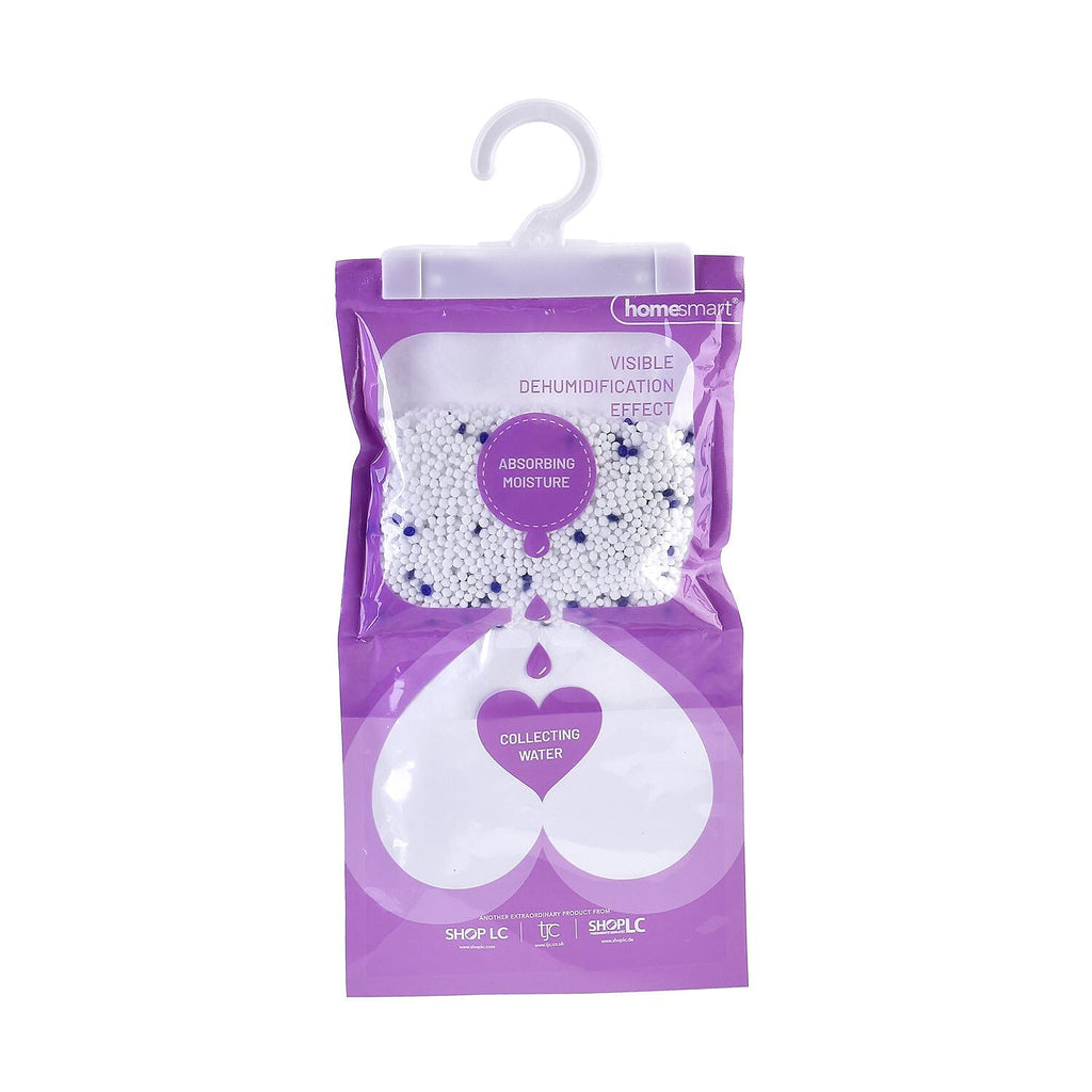 Set of 5 - Homesmart Hanging Dehumidifier Bag - Lavender