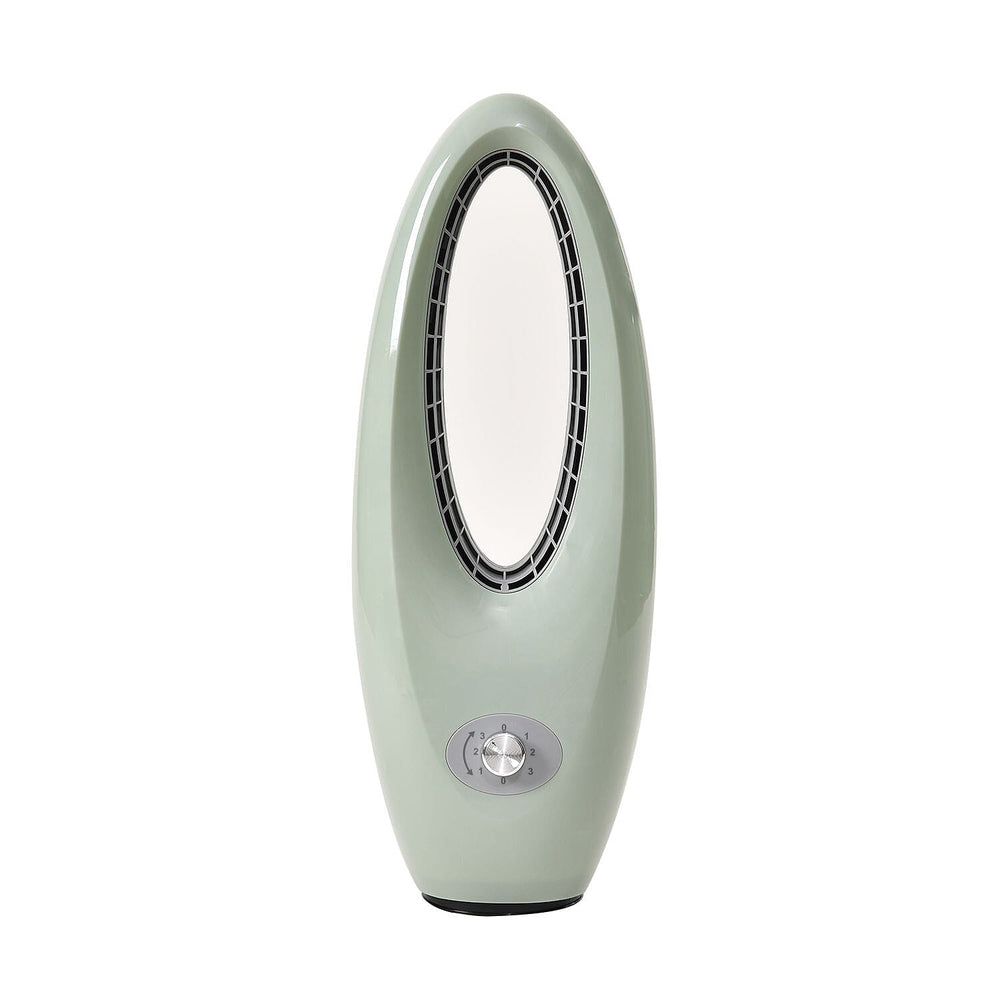 45W Bladeless Fan with 3 Wind Speeds & Oscillation (Energy Cost 1p per hour) Green