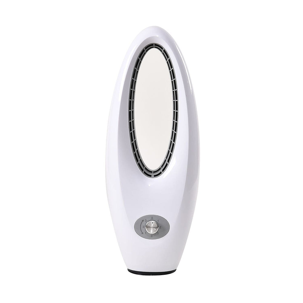 45W Bladeless Fan with 3 Wind Speeds & Oscillation (Energy Cost 1p per hour) White