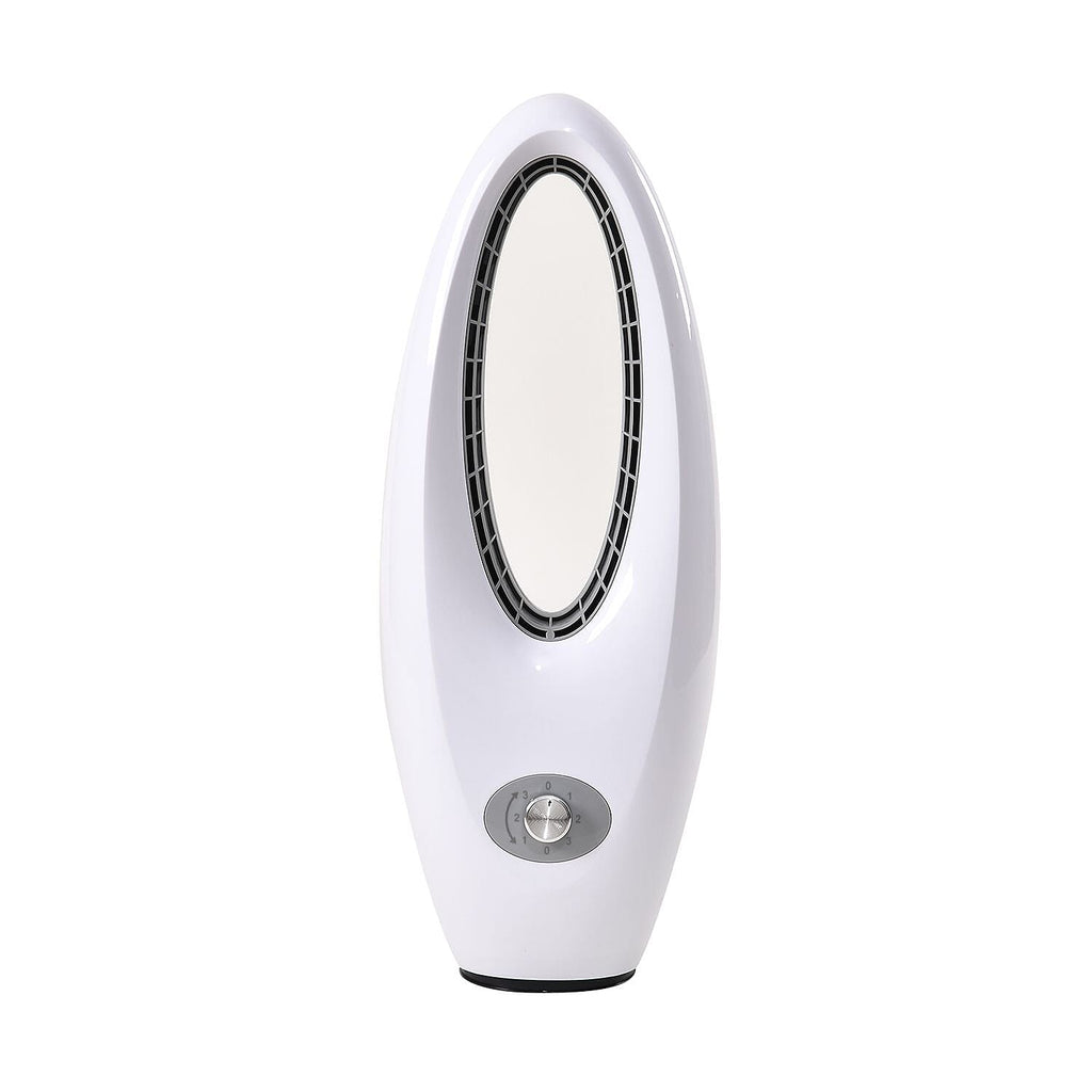 45W Bladeless Fan with 3 Wind Speeds & Oscillation (Energy Cost 1p per hour) White