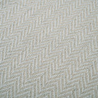 Hush Heaven 100% Soft Cotton Chevron Weaved Throw Blanket (200x150cm) - Cream